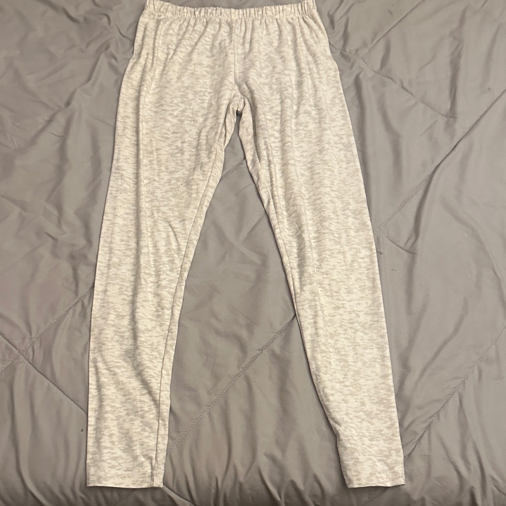 No Boundaries Light Gray Kids Leggings